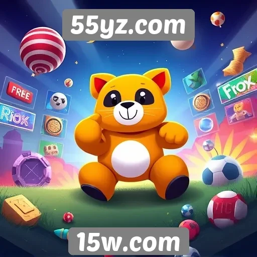 Diversidade de categorias de jogos no 55yz.com